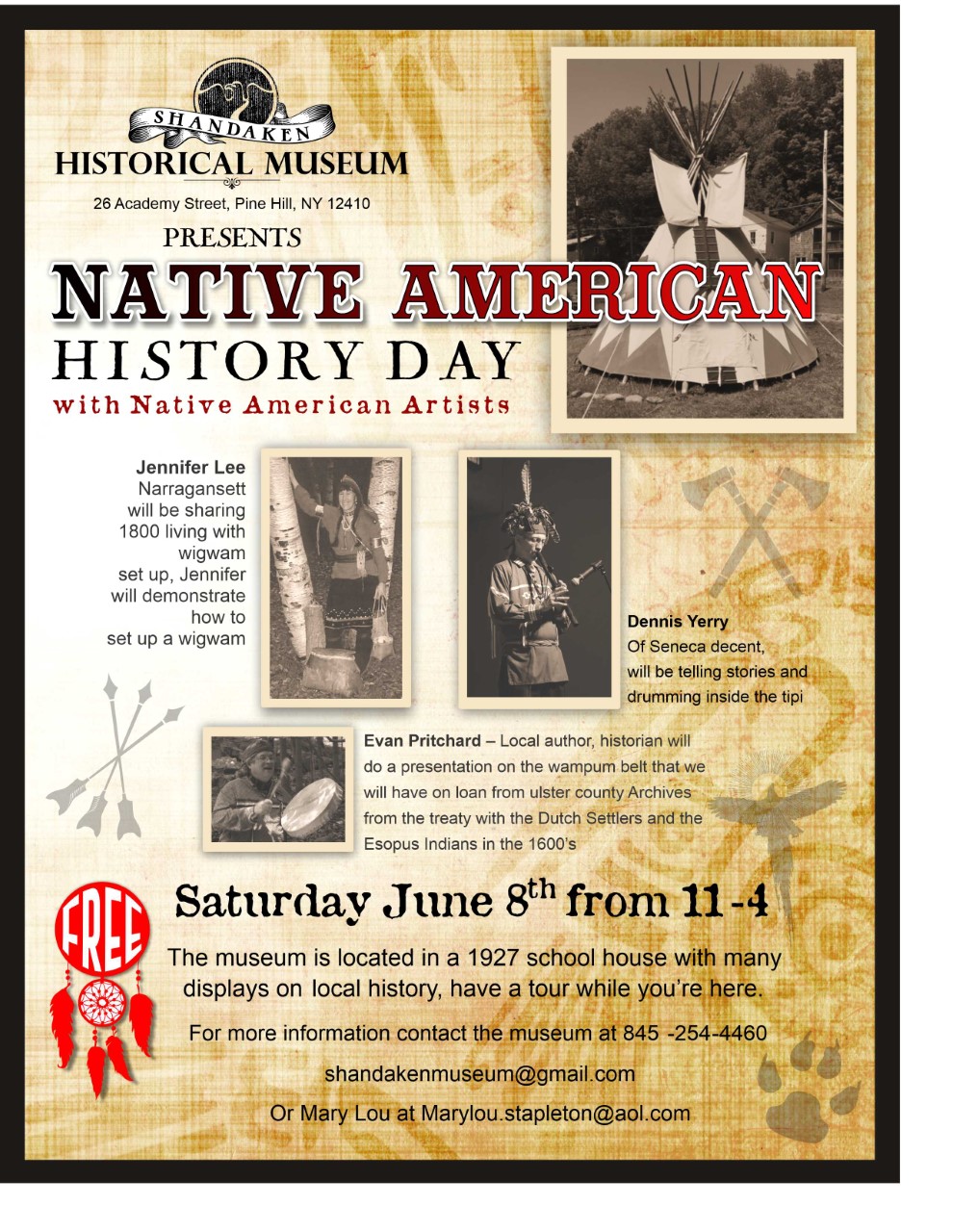 Native American History Day Flyer